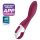 Satisfyer Heated Thrill - vibrator smart cu încălzire - roșu