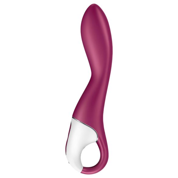 Satisfyer Heated Thrill - vibrator smart cu încălzire - roșu