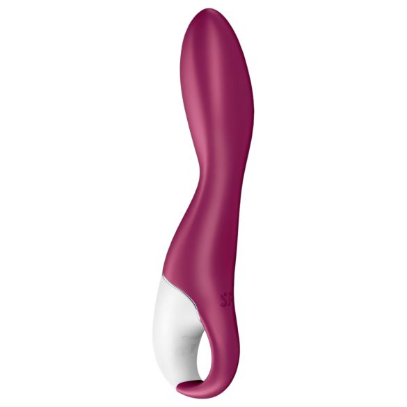 Satisfyer Heated Thrill - vibrator smart cu încălzire - roșu