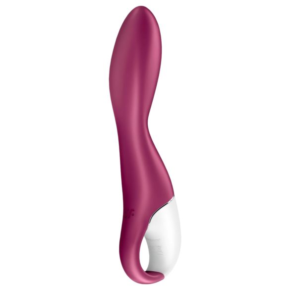Satisfyer Heated Thrill - vibrator smart cu încălzire - roșu