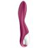 Satisfyer Heated Thrill - vibrator smart cu încălzire - roșu