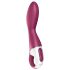 Satisfyer Heated Thrill - vibrator smart cu încălzire - roșu