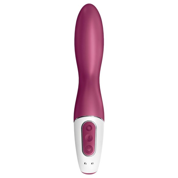 Satisfyer Heated Thrill - vibrator smart cu încălzire - roșu