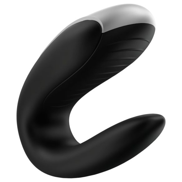 Satisfyer Double Fun - vibrator pentru cupluri inteligent, rezistent la apă