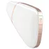 Satisfyer Love Triangle - Stimulator clitoridian cu unde de aer controlat prin aplicație (alb)