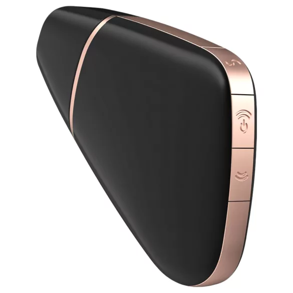 Satisfyer Love Triangle - stimulare clitoris cu unde de aer - negru - smart