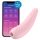 Satisfyer Curvy 2+ - stimulator clitoridian cu unde de aer inteligent - roz