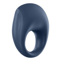   Satisfyer Strong One - inel vibratoare de penis inteligent (albastru)