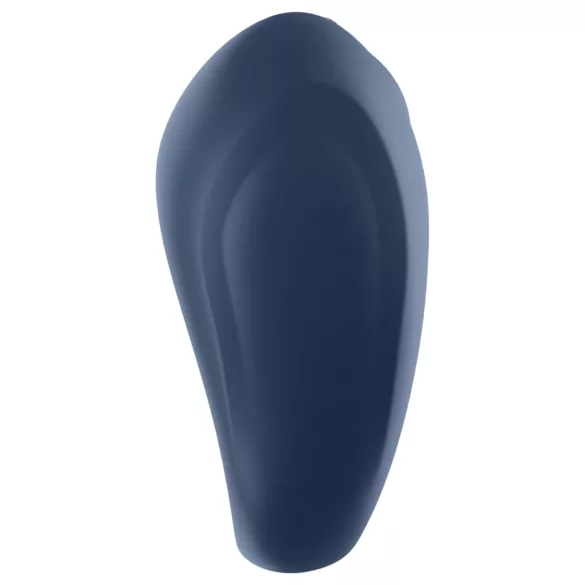 Satisfyer Strong One - Inel penian cu vibrații controlat prin aplicație, pentru bărbați (albastru)
