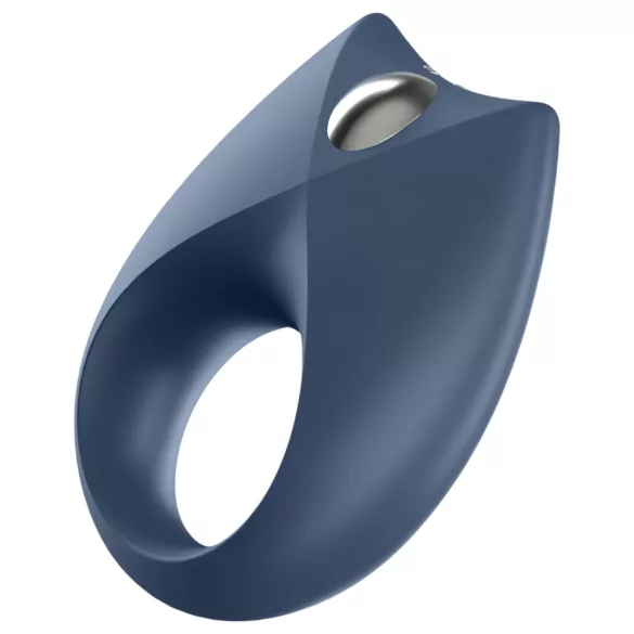 Satisfyer Royal One - Inel pentru penis cu vibrații controlat prin aplicație, pentru bărbați (albastru)