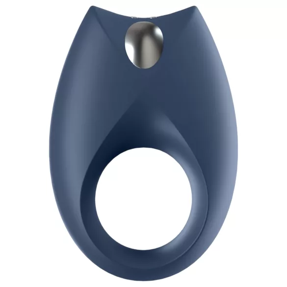 Satisfyer Royal One - Inel pentru penis cu vibrații controlat prin aplicație, pentru bărbați (albastru)