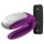 Satisfyer Double Fun - vibrator inteligent pentru cupluri (mov)