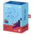 Satisfyer Double Fun - vibrator pentru cupluri controlat prin aplicație (mov)