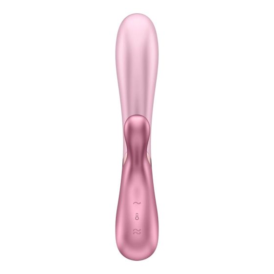 Satisfyer Hot Lover - vibrator inteligent cu încălzire (roz)