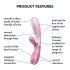 Satisfyer Hot Lover - vibrator controlat prin aplicație (roz)