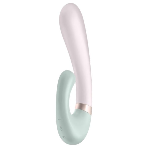 Satisfyer Heat Wave - vibrator cu braț încălzitor inteligent - mentă