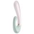Satisfyer Heat Wave - vibrator cu braț încălzitor inteligent - mentă
