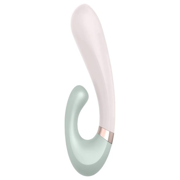 Satisfyer Heat Wave - vibrator cu braț încălzitor inteligent - mentă