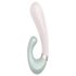 Satisfyer Heat Wave - vibrator cu braț încălzitor inteligent - mentă