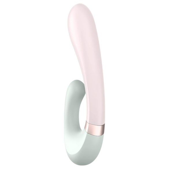 Satisfyer Heat Wave - vibrator cu braț încălzitor inteligent - mentă