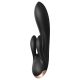 Satisfyer Double Flex - Vibrator cu brațe, inteligent și negru