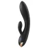 Satisfyer Double Flex - vibrator cu braț dublu pentru clitoris - negru