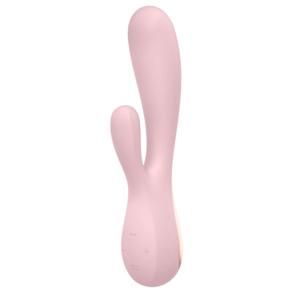 Satisfyer Mono Flex - vibrator inteligent, impermeabil (roz)