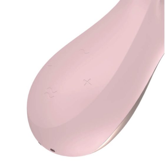 Satisfyer Mono Flex - vibrator inteligent impermeabil (roz pal)