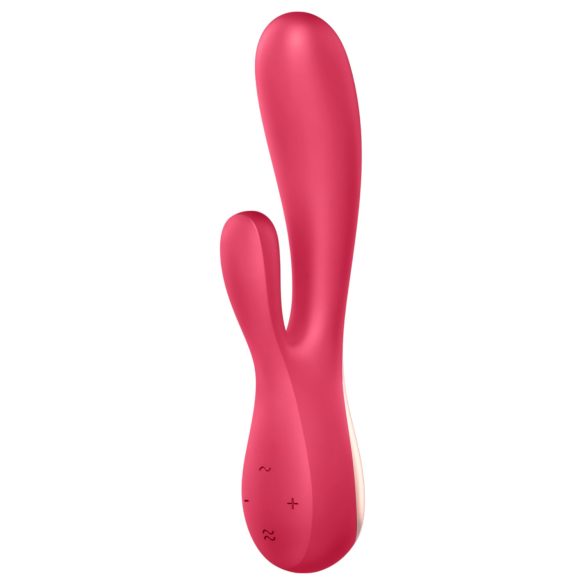 Satisfyer - Vibrator inteligent impermeabil - silicon roșu
