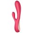 Satisfyer - Vibrator inteligent impermeabil - silicon roșu