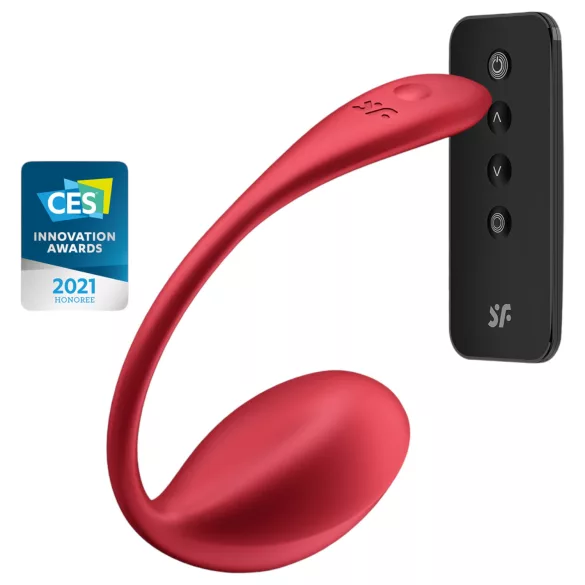 Satisfyer - Ou vibrator wireless - stimulare internă - roșu