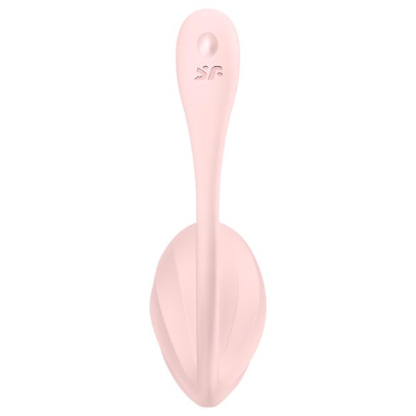 Satisfyer - ou vibrator cu telecomandă - texturat - roz
