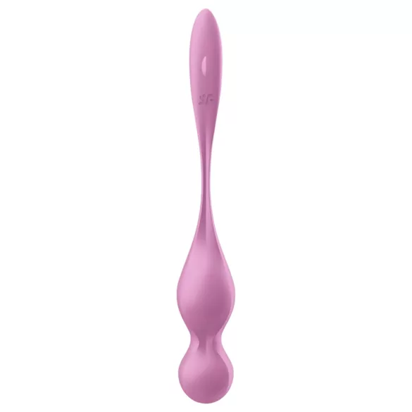 Satisfyer Love Birds 1 - Bilă geisha cu vibrații controlată prin aplicație (roz)