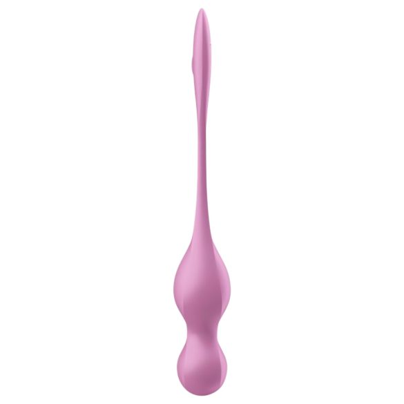 Satisfyer Love Birds 1 - minge gésa inteligentă și vibrantă (roz)