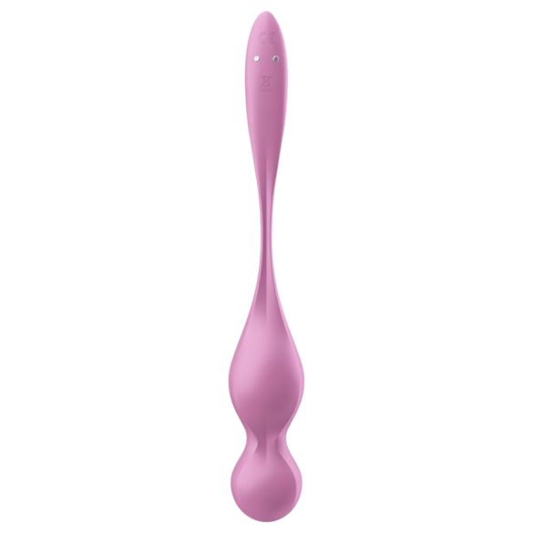 Satisfyer Love Birds 1 - minge gésa inteligentă și vibrantă (roz)