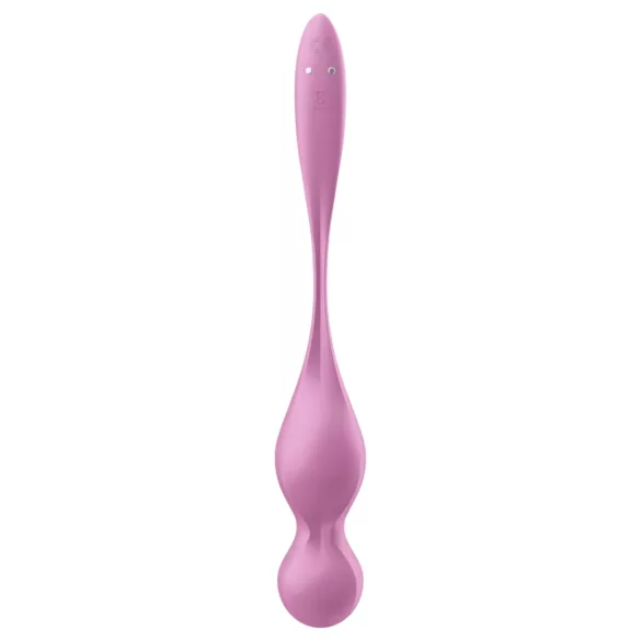 Satisfyer Love Birds 1 - Bilă geisha cu vibrații controlată prin aplicație (roz)