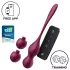Satisfyer Love Birds Vary - Bilă geisha cu vibrații controlată prin aplicație (roșie)