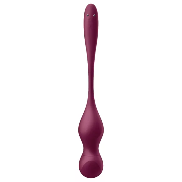 Satisfyer Love Birds Vary - Bilă geisha cu vibrații controlată prin aplicație (roșie)