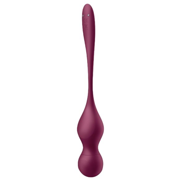 Satisfyer Love Birds Vary - bile vaginale inteligente - variabile - roșu
