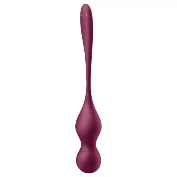 Satisfyer Love Birds Vary - Bilă geisha cu vibrații controlată prin aplicație (roșie)