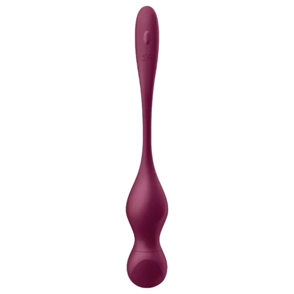 Satisfyer Love Birds Vary - Bilă geisha cu vibrații controlată prin aplicație (roșie)