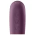 Satisfyer Dual Kiss - vibrator 2 în 1 vaginal și clitoridian - mov