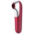 Satisfyer Dual Love - vibrator clitoridian și vaginal inteligent - roșu