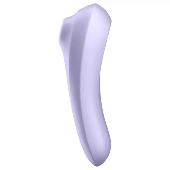 Satisfyer Dual Pleasure - vibrator 2în1 cu unde de aer și smart - mov
