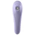 Satisfyer Dual Pleasure - vibrator 2în1 cu unde de aer și smart - mov