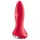 Satisfyer - dop anal rotativ cu bile - silicon roșu