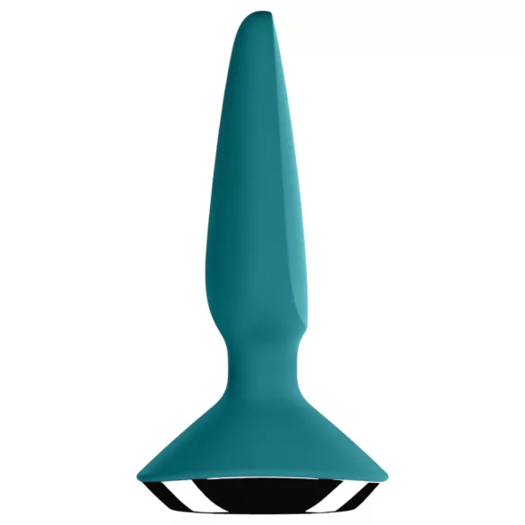 Satisfyer Plug-ilicious 1 - Vibrator anal controlat prin aplicație (verde)