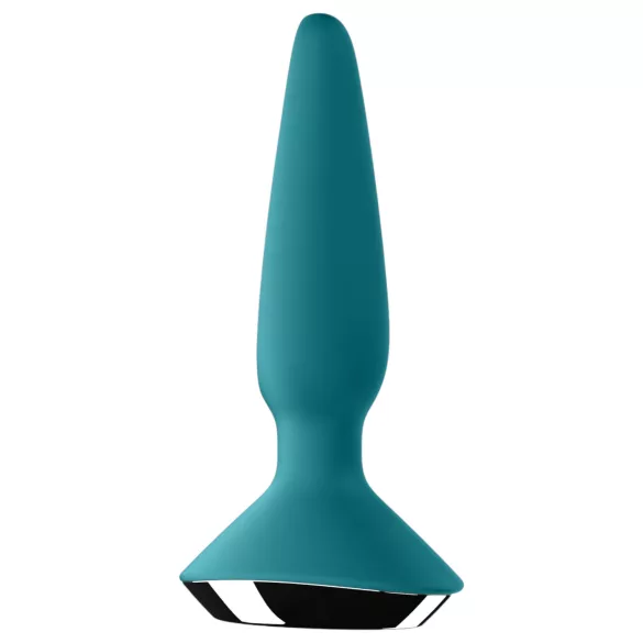 Satisfyer Plug-ilicious 1 - Vibrator anal controlat prin aplicație (verde)