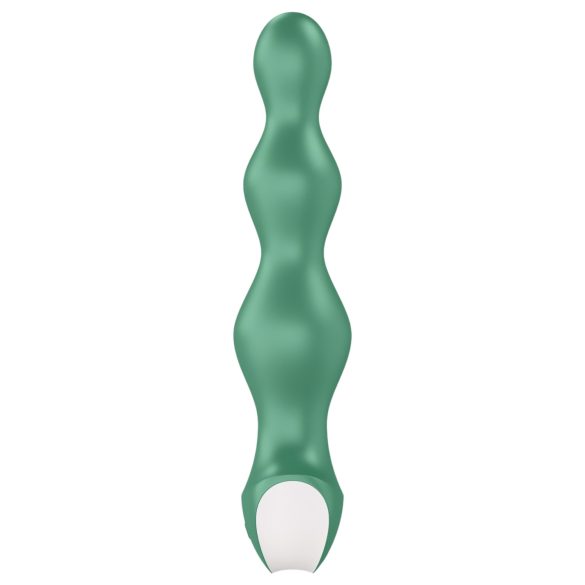 Satisfyer Lolli-Plug 2 - vibrator anal reîncărcabil și rezistent la apă (verde)