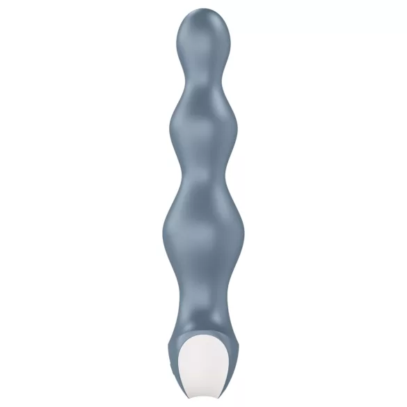 Satisfyer Lolli-Plug 2 - vibrator anal reîncărcabil rezistent la apă - gri